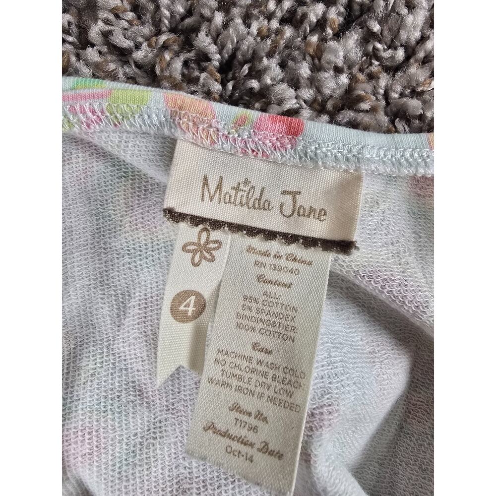 Matilda Jane Girls Tank size 4 Hello Lovely outfit Caught in a Breeze Tunic - Picture 3 of 6